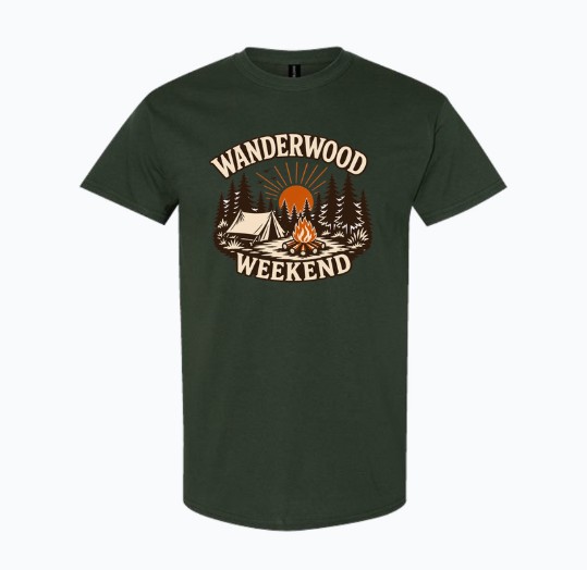 Wanderwood Weekend festival t-shirt