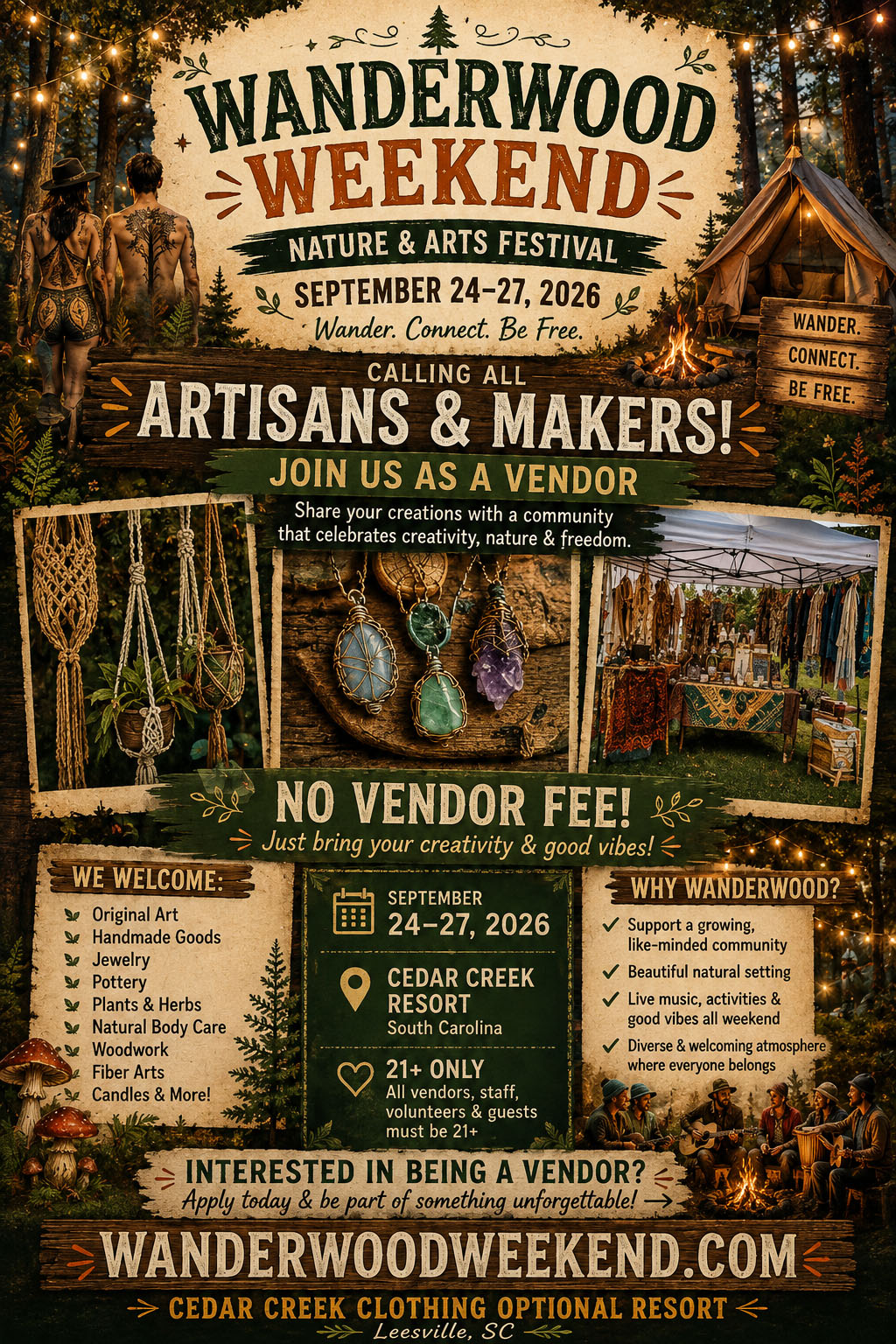 Calling all artisans and makers — join us as a vendor